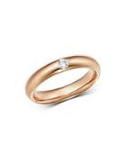 Bloomingdale's Diamond Single Stone Band Ring In 14k Rose Gold, 0.08 Ct. T.w. - 100% Exclusive