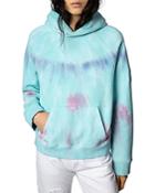 Zadig & Voltaire Georgy Crystal Tie Dye Hoodie