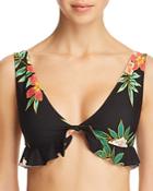 Isabella Rose Tropicali Ruffle Bikini Top