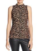 Milly Knit Leopard Top