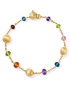 Marco Bicego 18k Yellow Gold Africa Color Multi Gemstone Bracelet - 100% Exclusive