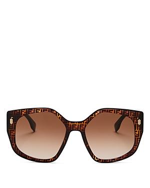 Fendi Women's Geometric Sunglasses, 55mm