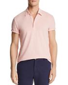 The Men's Store At Bloomingdale's Heathered Short Sleeve Polo Shirt - 100% Exclusive