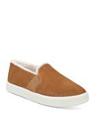 Vince Women's Blair Shearling Slip On Sneakers