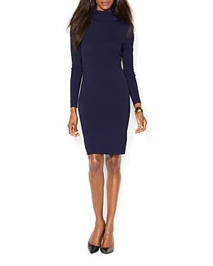Lauren Ralph Lauren Illusion Shoulder Sweater Dress