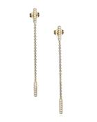 Bloomingdale's Diamond Chain Drop Earrings In 14k Yellow Gold - 100% Exclusive
