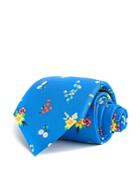 Thomas Pink Tierney Two Flower Print Classic Tie