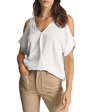 Reiss Dakota Cold Shoulder Top