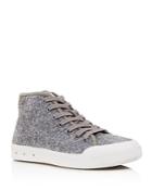 Rag & Bone Standard Issue Wool High Top Lace Up Sneakers