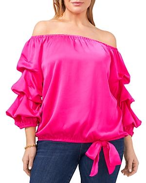 Vince Camuto Plus Off The Shoulder Top