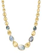 Marco Bicego 18k Yellow Gold Lunaria Black Mother-of-pearl Necklace, 18 - 100% Bloomingdale's Exclusive