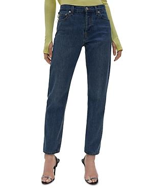Helmut Lang Classic Straight Jeans In Mid Wash