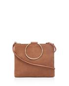 Thacker Le Pouch Suede And Leather Clutch