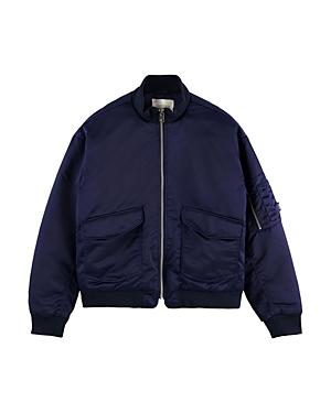 Scotch & Soda Padded Satin Bomber Jacket