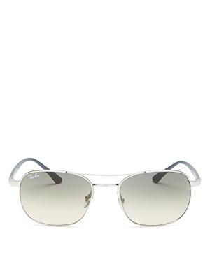 Ray-ban Unisex Brow Bar Square Sunglasses, 54mm