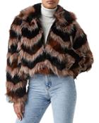 French Connection Dallow Faux-fur Jacket