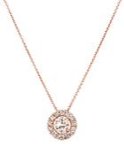 Bloomingdale's Diamond Halo Pendant Necklace In 14k Rose Gold, 0.78 Ct. Tw. - 100% Exclusive