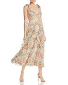 Rebecca Taylor Ava Floral Midi Dress