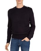 The Kooples Button-shoulder Sweater