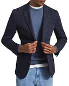 Reiss Slim Fit Jersey Check Blazer
