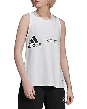 Adidas By Stella Mccartney Asmc Logo Racerback Tank