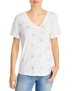 Rails The Cara Star Print V Neck Tee