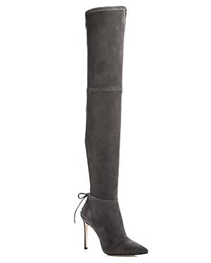 Pour La Victoire Women's Caterina Suede Over-the-knee Boots