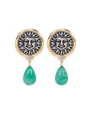 Marina B 18k Gold & Sterling Silver Soleil Limited Edition Muzo Earrings