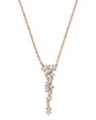 Bloomingdale's Diamond Scatter Necklace In 14k Rose Gold, 0.33 Ct. T.w. - 100% Exclusive