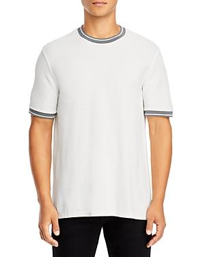 Atm Anthony Thomas Melillo Pima Cotton Pique Tipped Ringer Tee