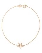 Dana Rebecca Designs 14k Rose Gold Julianne Himiko Diamond Star Station Bracelet