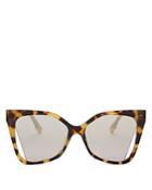 Fendi Women's Butterfly Sunglasses, 55mm