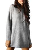 Lblc The Label Lila Hooded Tunic Sweater