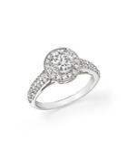 Diamond Engagement Ring In 14k White Gold, 1.70 Ct. T.w. - 100% Exclusive