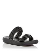 Ancient Greek Sandals Women's Melia Scrunchie Slide Sandals