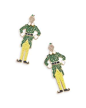 Baublebar Crystal Buddy The Elf Drop Earrings