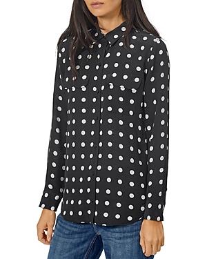 Equipment Slim Signature Silk Printed Shirt