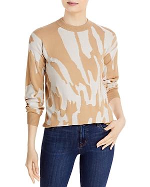 Boss C Fata Camo Cotton & Silk Sweater