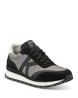 Karl Lagerfeld Paris Men's Mesh Runner Sneakers