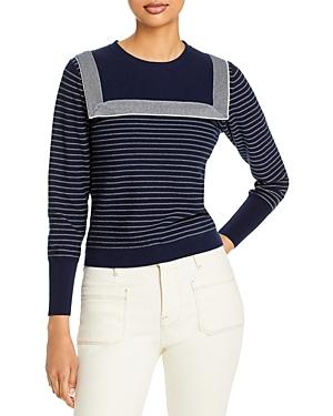 See By Chloe Striped Pullover Sweater