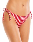 Lemlem Zala Red String Bikini Bottom