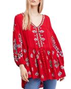 Free People Arianna Embroidered Tunic