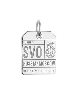 Jet Set Candy Moscow, Russia Svo Luggage Tag Charm