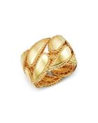 Roberto Coin 18k Yellow Gold Gourmette Ring