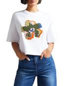 Ted Baker Flower Cropped Tee