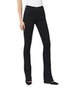 3x1 Maya Skinny Flare Jeans In Black