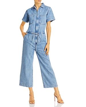 Levi's Denim Wide-leg Jumpsuit