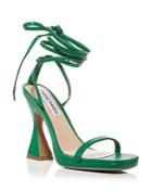 Steve Madden Women's Lafayette Ankle Tie High Heel Sandals