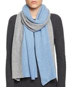 C By Bloomingdale's Cashmere Angelina Two-tone Scarf