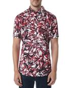 Robert Graham Bayfield Tailored Fit Short Sleeve Shirt - 100% Exclusive